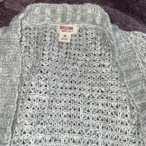 Grey cardigan
